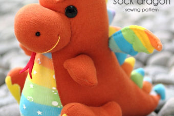 How to Sew A Sock Dragon