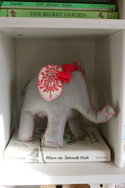 Elephant felt animal tutorial
