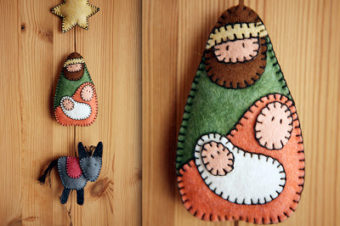 Felt Nativity Free Pattern