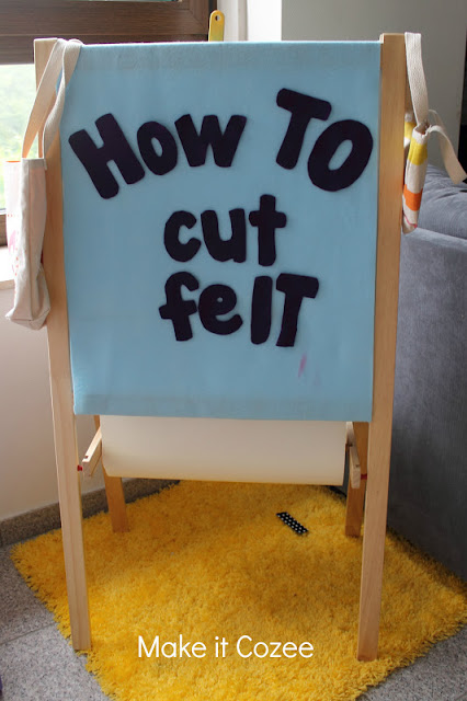 learn how to cut felt