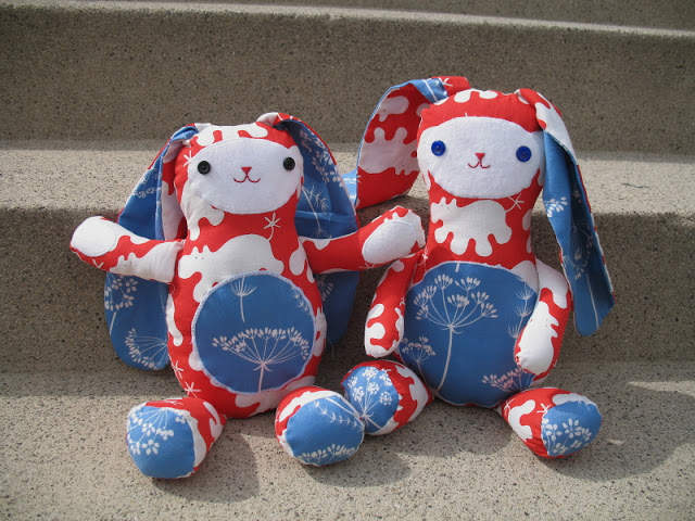 jack rabbit softie pattern