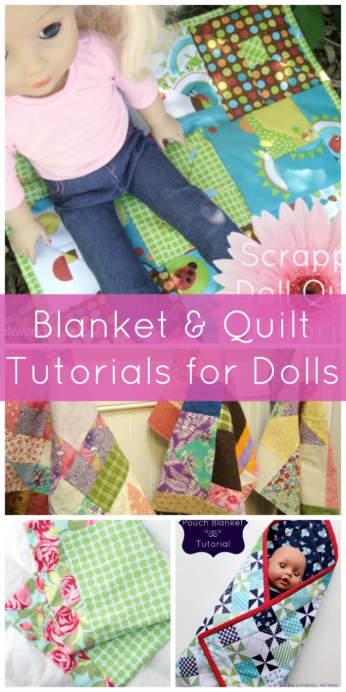 blanket and quilt tutorials for dolls