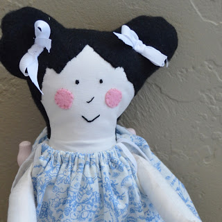 The Bookworm Cloth Doll