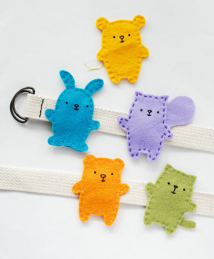 Easy-Sew Animal Belt Buddies | Handmade Charlotte