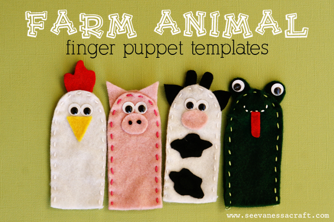 animal farm finger puppets