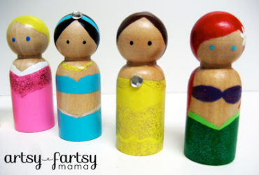 Princess Peg Dolls