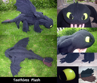 toothless plushie pattern- free!