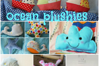 18 Ocean Plushies – Free Templates