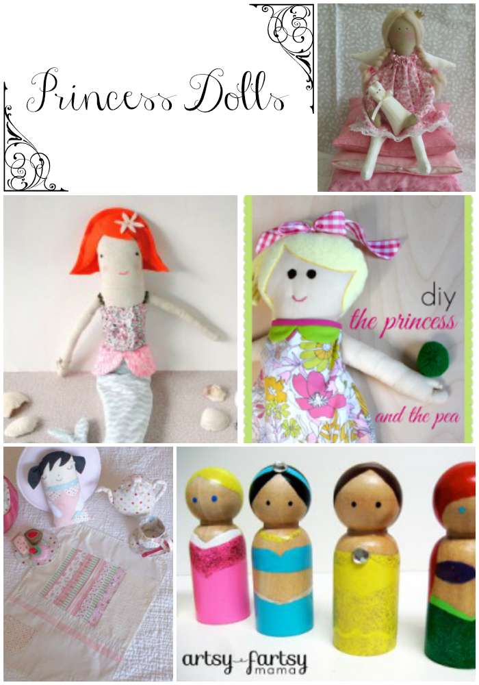 5 Princess Dolls You Can Make!