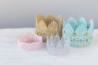Make a Lace Crown For Your Little Princess/Prince