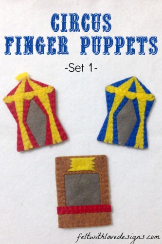 Circus Finger Puppets