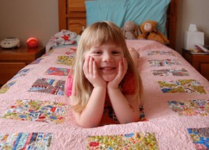quilting with kids