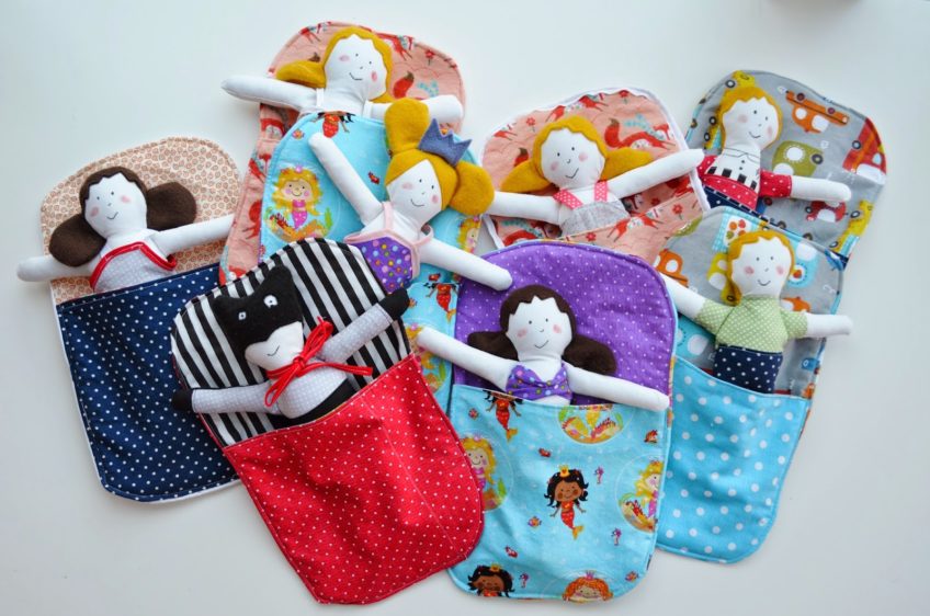 Doll Sleeping Bag Tutorial