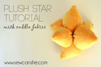 Easy Plush Star Tutorial 