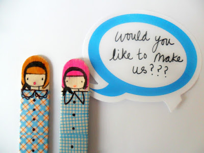Craft Stick Dolls – Miss Lolly Dolly