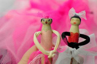 How to Make a Ballerina Peg Doll