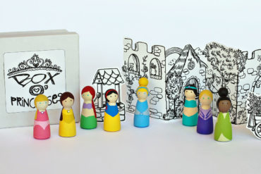 Princess Peg Dolls DIY