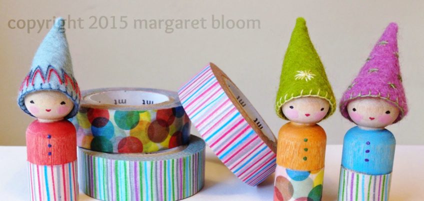 Peg Dolls & Washi Tape