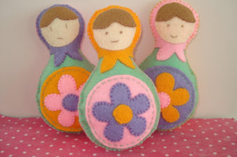 Felt Russian Dolls