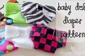 Baby Doll Diaper Pattern