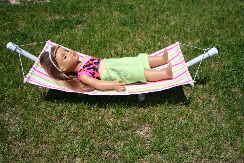 Hammock for American Girl Doll