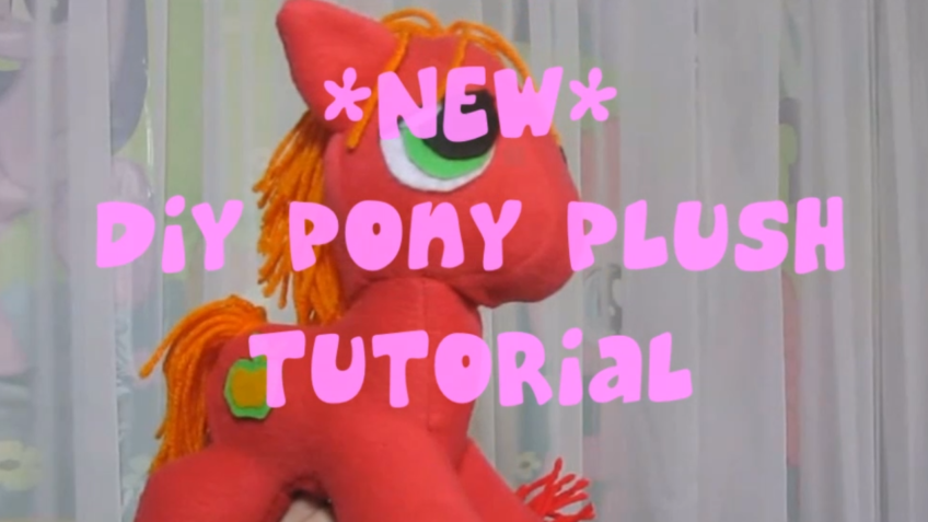 My Little Pony Plush Pattern – Free!