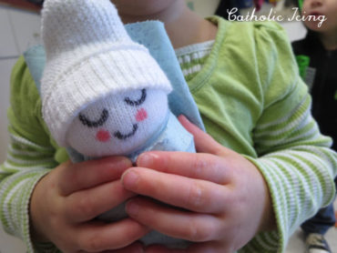 Baby Jesus Sock Doll Tutorial
