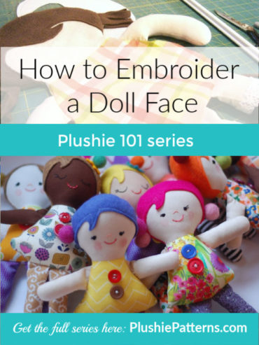 How to Embroider a Doll Face